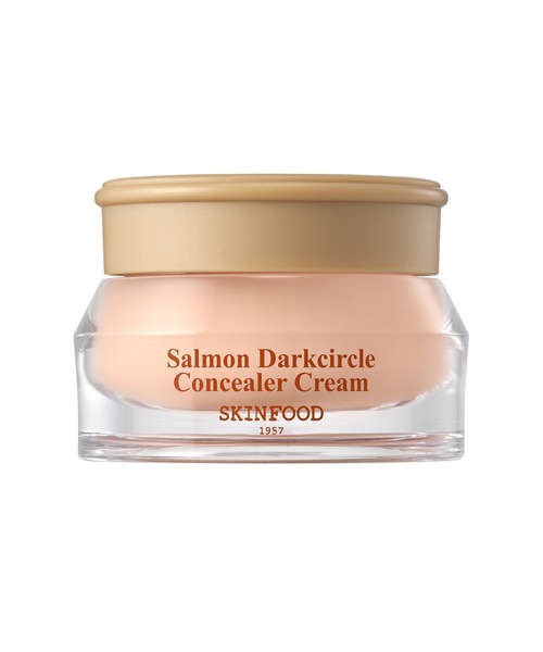 SKINFOOD（スキンフード）の「【累計200万個突破】 サーモンPDRNダークサークル コンシーラークリーム（コンシーラー・レディース・ライト/ブルーミング・FREE）」の2枚目の写真