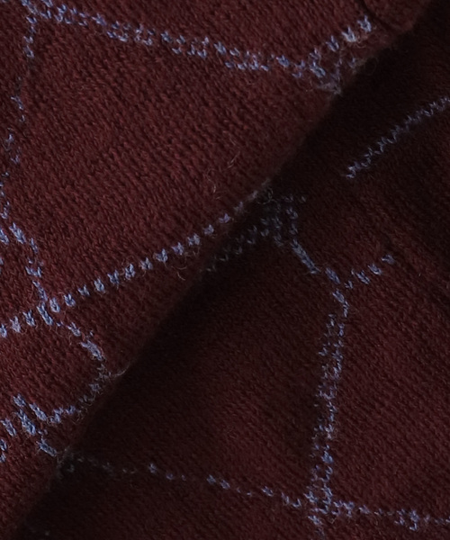 CITYSHOP（シティーショップ）の「YANYAN MIDI BOX PLEAT SKIRT YYW251122：スカート（スカート・レディース・ボルドー・SMALL）」の13枚目の写真