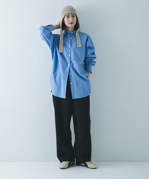URBAN RESEARCH（アーバンリサーチ）の「コットンカシミヤルーズニットパンツ（その他パンツ・レディース・オフホワイト/ブラック・36/38）」の15枚目の写真