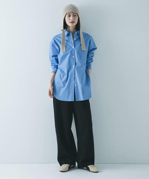 URBAN RESEARCH（アーバンリサーチ）の「コットンカシミヤルーズニットパンツ（その他パンツ・レディース・オフホワイト/ブラック・36/38）」の16枚目の写真
