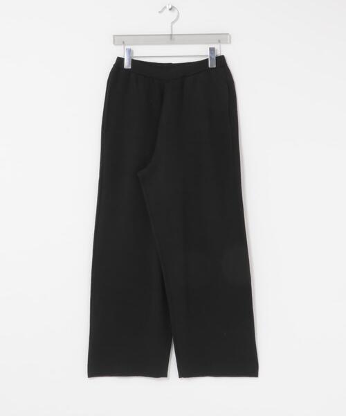 URBAN RESEARCH（アーバンリサーチ）の「コットンカシミヤルーズニットパンツ（その他パンツ・レディース・オフホワイト/ブラック・36/38）」の9枚目の写真