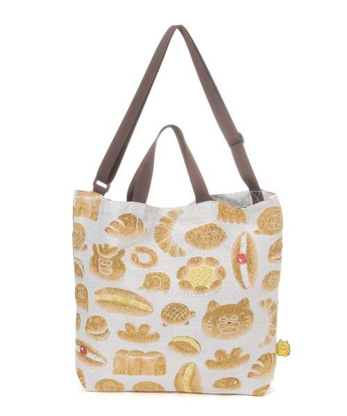 studio CLIP（スタディオクリップ）の「ジャガードトート[ノラネコぐんだんコラボ]（トートバッグ・レディース・その他2/その他1・FREE）」の17枚目の写真