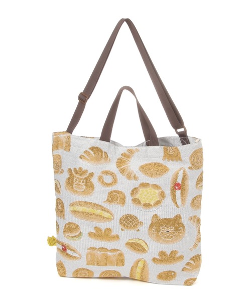 studio CLIP（スタディオクリップ）の「ジャガードトート[ノラネコぐんだんコラボ]（トートバッグ・レディース・その他2/その他1・FREE）」の19枚目の写真