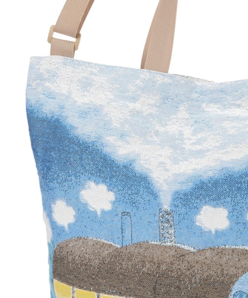 studio CLIP（スタディオクリップ）の「ジャガードトート[ノラネコぐんだんコラボ]（トートバッグ・レディース・その他2/その他1・FREE）」の5枚目の写真