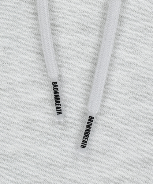 BROWNBREATH（ブラウンブレス）の「TAG OG HOODIE - ASH（パーカー・レディース・その他・SMALL/MEDIUM/LARGE/X-LARGE/2XL）」の4枚目の写真