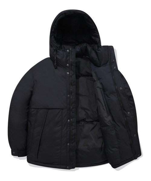 COVERNAT(カバーナット)の「ツートンフードパーカー ネイビー(ダウンジャケット/コート・レディース・その他・LARGE/MEDIUM/SMALL/X-LARGE/XX-LARGE)」の4枚目の写真