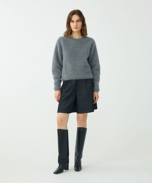BALLSEY(ボールジィ)の「ラメマトラッセ ショートパンツ(その他パンツ・レディース・ブラック・36/34)」の2枚目の写真