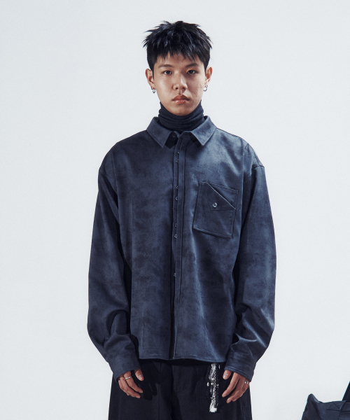 NODE LABS(ノードラボ)の「DEV:7 フェイドトーンシャツ_ダークグレー(シャツ/ブラウス・レディース・その他・LARGE/X-LARGE/MEDIUM)」の1枚目の写真