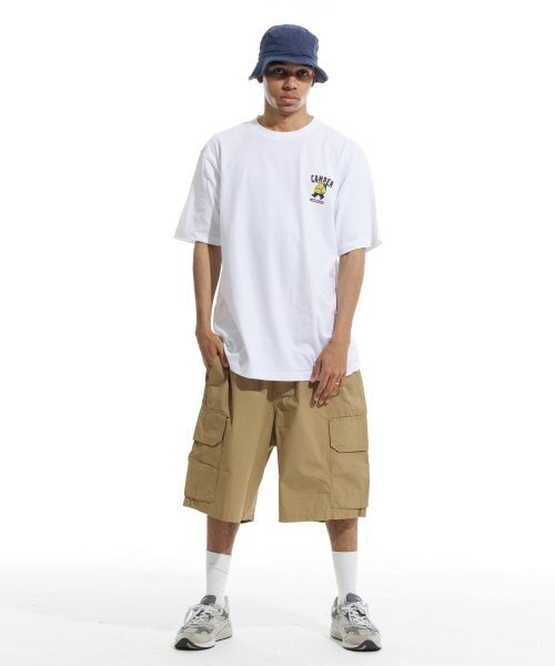 CREAM SODA LAB(クリームソーダラボ)の「キャンピングクラブ スモールロゴ 半袖Tシャツ ホワイトライム(Tシャツ/カットソー・レディース・その他・MEDIUM/LARGE/X-LARGE/XX-LARGE)」の6枚目の写真