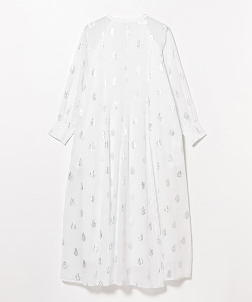 NE QUITTEZ PAS!（ヌキテパ）の「ne Quittez pas / ボイル フラワー ロングスリーブ ワンピース［手洗い可］（ワンピース・レディース・ホワイト/ブラック・ONE SIZE）」の12枚目の写真