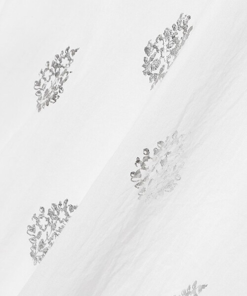 NE QUITTEZ PAS!（ヌキテパ）の「ne Quittez pas / ボイル フラワー ロングスリーブ ワンピース［手洗い可］（ワンピース・レディース・ホワイト/ブラック・ONE SIZE）」の13枚目の写真