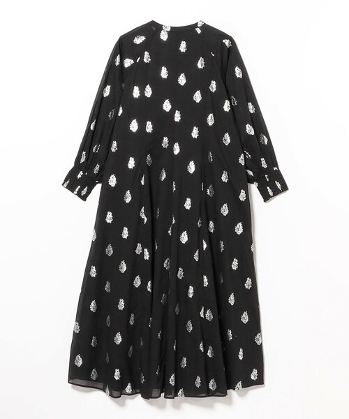 NE QUITTEZ PAS!（ヌキテパ）の「ne Quittez pas / ボイル フラワー ロングスリーブ ワンピース［手洗い可］（ワンピース・レディース・ホワイト/ブラック・ONE SIZE）」の15枚目の写真