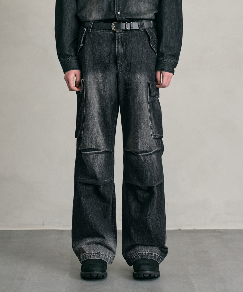 DECET（デケト）の「M51 Field Jeans DCPT057BlackA（デニムパンツ・レディース・その他・26/28/30/32/34）」の3枚目の写真
