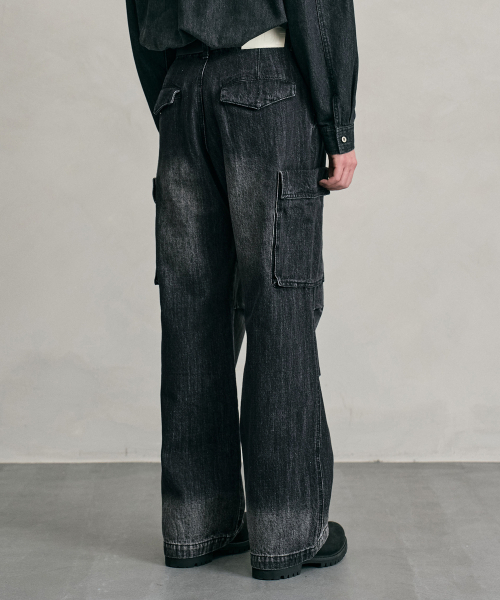 DECET（デケト）の「M51 Field Jeans DCPT057BlackA（デニムパンツ・レディース・その他・26/28/30/32/34）」の5枚目の写真