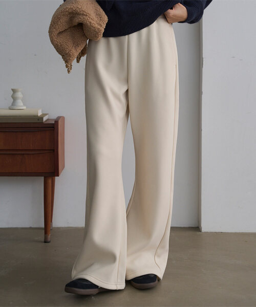 セール】低身長/高身長サイズあり [ 裏起毛 ] 裏フリース暖か錯覚美脚