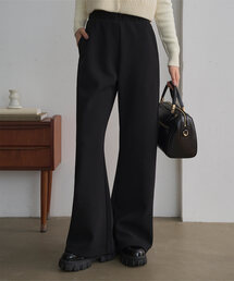 KOBE LETTUCE | 低身長/高身長サイズあり　[ 裏起毛 ] 裏フリース暖か錯覚美脚カーブパンツ(その他パンツ)