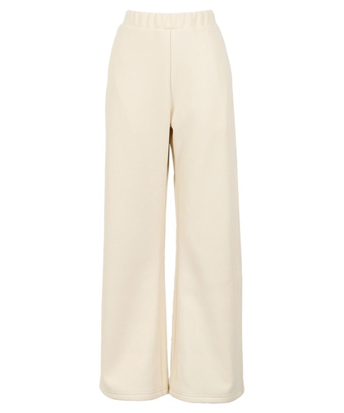 KOBE LETTUCE（コウベレタス）の「低身長/高身長サイズあり　[ 裏起毛 ] 裏フリース暖か錯覚美脚カーブパンツ（その他パンツ・レディース・アイボリー/ブラック/ブラウン/チャコール・L/M/M-Short/TM/PM）」の15枚目の写真