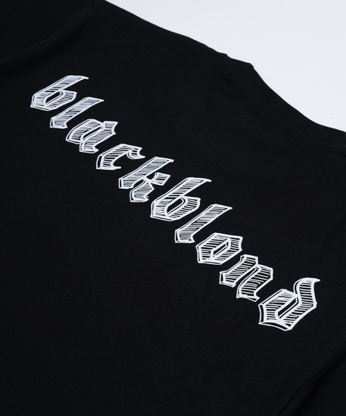 BLACK BLOND(ブラック ブロンド)の「ビビディスケッチロゴ半袖Tシャツ(ブラック)(Tシャツ/カットソー・レディース・その他・SMALL/MEDIUM/LARGE/X-LARGE/XX-LARGE/XXX-LARGE)」の4枚目の写真