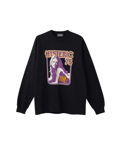 HYSTERIC GLAMOUR(ヒステリックグラマー)の「LAST CALL 75 Tシャツ(Tシャツ/カットソー・メンズ・ブラック/グリーン/ホワイト・MEDIUM/SMALL/X-LARGE/LARGE)」の3枚目の写真