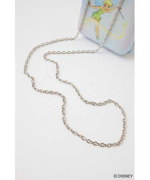 Disney SERIES CREATED by MUS(ディズニーシリーズクリエイテッドバイエムユーエス)の「MD OT BOX CHAIN バッグ / TINK(ショルダーバッグ・レディース・シルバー・FREE)」の9枚目の写真