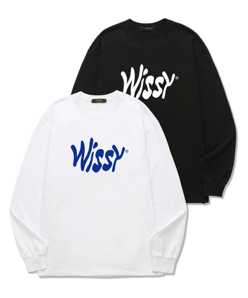 WISSY(ウィッシー)の「カーブロゴ 長袖Tシャツ (WLS027) ホワイト(Tシャツ/カットソー・レディース・その他・SMALL/MEDIUM/LARGE/X-LARGE/XX-LARGE)」の3枚目の写真