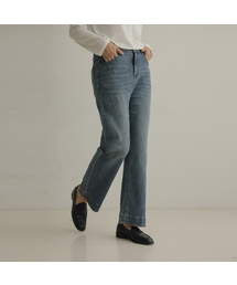 ELYSIA（エリシア）の「ジースステッチデニムストレートパンツ（デニムパンツ）」