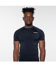 OVERTIA（オーバーシャ）の「Men's Short Sleeve Top Pro [Taping Compression Wear]（その他トップス）」