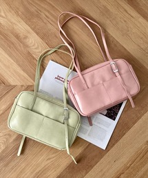 CLEA（クレア）の「ロングハンドルボストンバッグ（ボストンバッグ）」