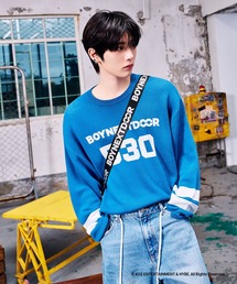 BOYNEXTDOOR | ZOZOTOWN（ボーイネクストドア | ゾゾタウン）の「BOYNEXTDOOR | ZOZOTOWN GRAPHIC KNIT（ニット/セーター）」