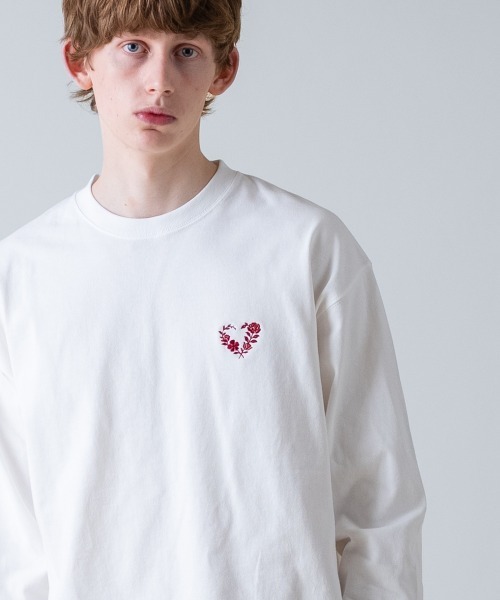 rehacer(レアセル)の「rehacer : Engage Heart HW L/S / エンゲージハート ヘヴィウェイト ロングスリーブ カットソー(Tシャツ/カットソー・メンズ・ブルー/ブラック/ホワイト・X-LARGE/LARGE/MEDIUM)」の20枚目の写真