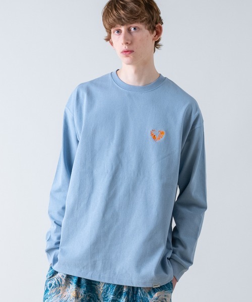 rehacer(レアセル)の「rehacer : Engage Heart HW L/S / エンゲージハート ヘヴィウェイト ロングスリーブ カットソー(Tシャツ/カットソー・メンズ・ブルー/ブラック/ホワイト・X-LARGE/LARGE/MEDIUM)」の18枚目の写真