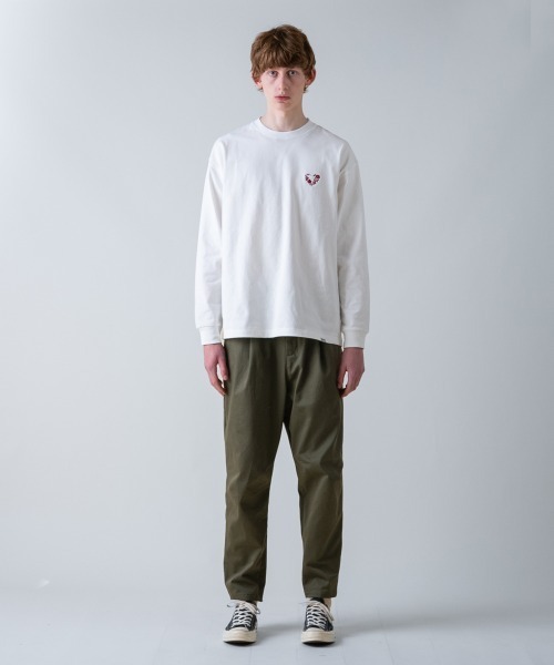 rehacer(レアセル)の「rehacer : Engage Heart HW L/S / エンゲージハート ヘヴィウェイト ロングスリーブ カットソー(Tシャツ/カットソー・メンズ・ブルー/ブラック/ホワイト・X-LARGE/LARGE/MEDIUM)」の15枚目の写真