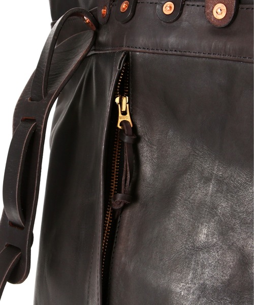 VASCO/ヴァスコ/LEATHER ROLLTOP RUCKSACK/レザー ロールトップ ラック