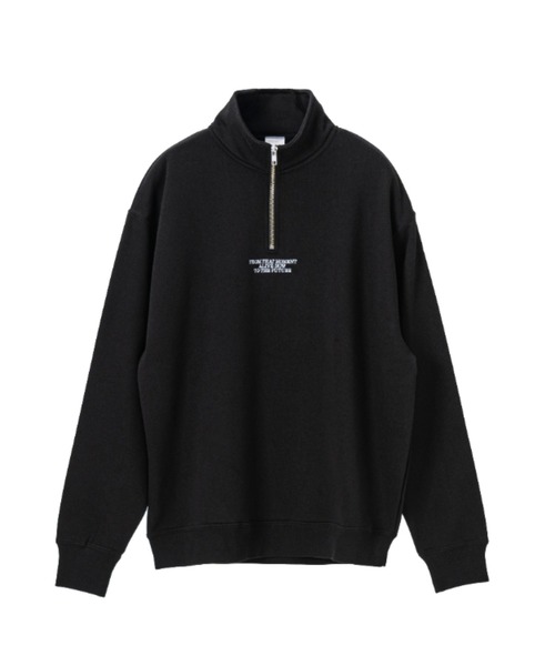 KLON（クローン）の「KLON LOOSE FIT HALF-ZIP SWEAT BLACK（スウェット・レディース・ブラック・LARGE/X-LARGE）」の16枚目の写真