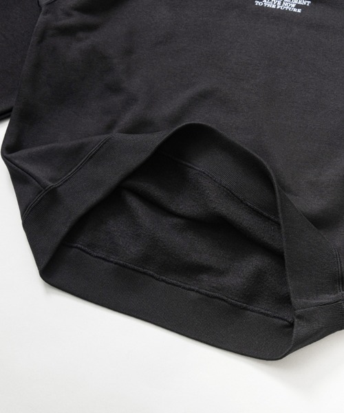 KLON（クローン）の「KLON LOOSE FIT HALF-ZIP SWEAT BLACK（スウェット・レディース・ブラック・LARGE/X-LARGE）」の18枚目の写真