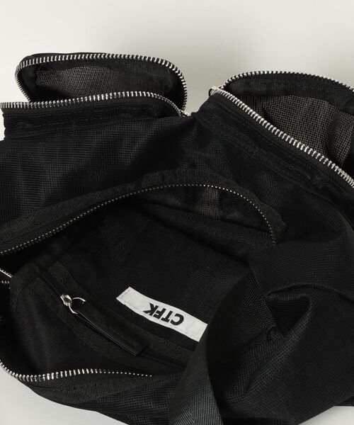 CONTROL FREAK / CTFK（コントロールフリーク）の「CONTROL FREAK/コントロールフリーク　 メッシュポケットバッグ（ハンドバッグ・レディース・ブラック/ベージュ/ブラウン/ピンク・ONE SIZE）」の14枚目の写真