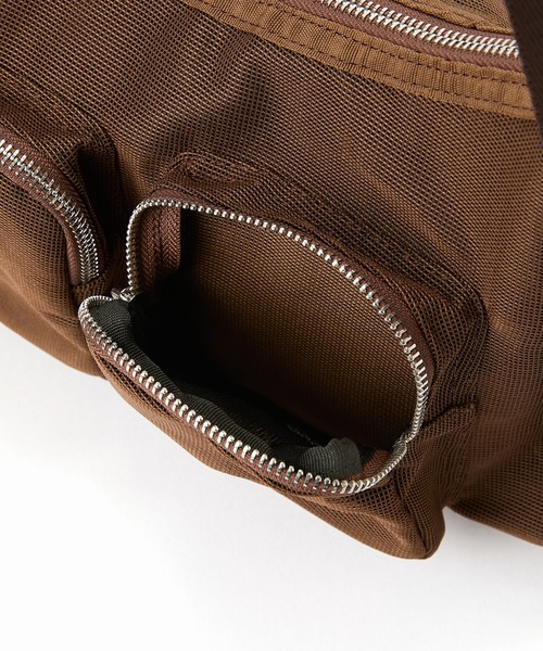 CONTROL FREAK / CTFK（コントロールフリーク）の「CONTROL FREAK/コントロールフリーク　 メッシュポケットバッグ（ハンドバッグ・レディース・ブラック/ベージュ/ブラウン/ピンク・ONE SIZE）」の8枚目の写真