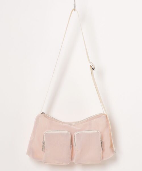 CONTROL FREAK / CTFK（コントロールフリーク）の「CONTROL FREAK/コントロールフリーク　 メッシュポケットバッグ（ハンドバッグ・レディース・ブラック/ベージュ/ブラウン/ピンク・ONE SIZE）」の18枚目の写真