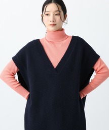 studio CLIP | 《natural by clip》12ゲージコットンリブタートルプルオーバー(ニット/セーター)