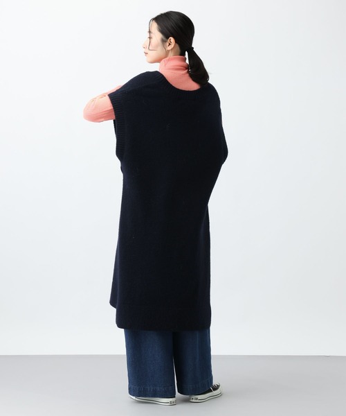 studio CLIP(スタディオクリップ)の「《natural by clip》12ゲージコットンリブタートルプルオーバー(ニット/セーター・レディース・その他1/ピンク/ライトブルー/アイボリー・FREE)」の10枚目の写真