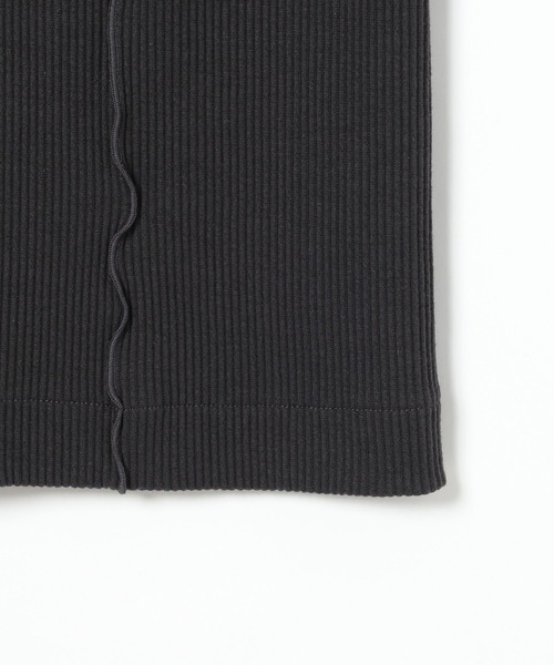 LEPSIM（レプシィム）の「【産前・産後対応】マタニティ／配色メローカットスカート　634395（マタニティウェア/グッズ・レディース・チャコールグレー/イエロー/ブラック・FREE）」の6枚目の写真