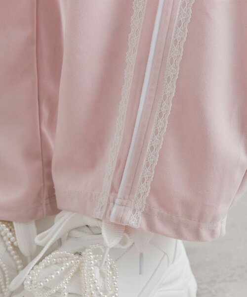 OLIVE des OLIVE(オリーブデオリーブ)の「バックリボンスウェットパンツ(スウェットパンツ・レディース・ピンク/トップグレー/ブラック・FREE)」の14枚目の写真