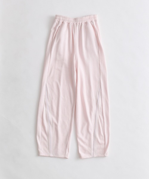 OLIVE des OLIVE（オリーブデオリーブ）の「【web限定カラーあり】バックリボンスウェットパンツ（スウェットパンツ・レディース・ピンク/トップグレー/ブラック/ドット/ブラック系その他/ピンク系その他・FREE）」の8枚目の写真