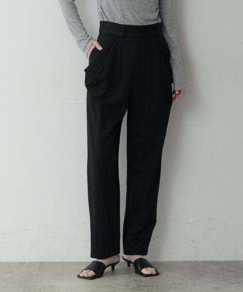 GALLEST(ギャレスト)の「フォルムポケットジョガーパンツ(その他パンツ・レディース・ブラック/ナチュラル/ライトブルー・36/38)」の1枚目の写真