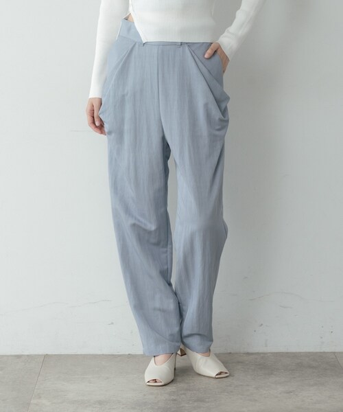 GALLEST(ギャレスト)の「フォルムポケットジョガーパンツ(その他パンツ・レディース・ブラック/ナチュラル/ライトブルー・36/38)」の7枚目の写真