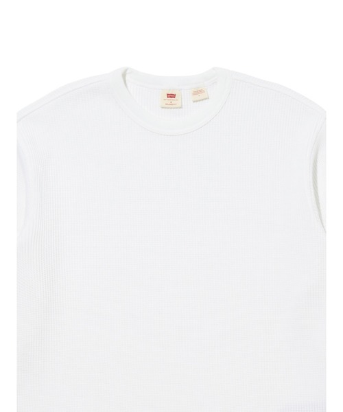 Levi's（リーバイス）の「Levi's/リーバイス ロングスリーブ リラックスサーマルTシャツ（Tシャツ/カットソー・メンズ・ホワイト・M/S/XL/L）」の3枚目の写真