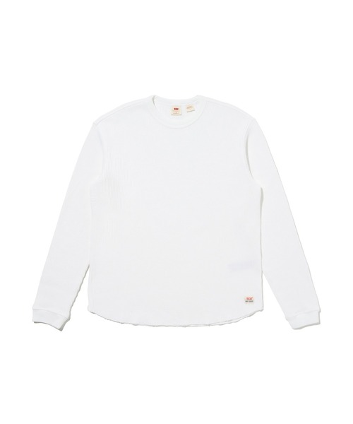 Levi's(リーバイス)の「Levi's/リーバイス ロングスリーブ リラックスサーマルTシャツ(Tシャツ/カットソー・メンズ・ホワイト・M/S/XL/L)」の9枚目の写真