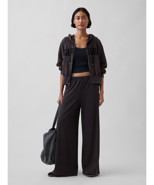 セール】フレンチテリー オーバーサイズ GAP1969ロゴ ジップアップ