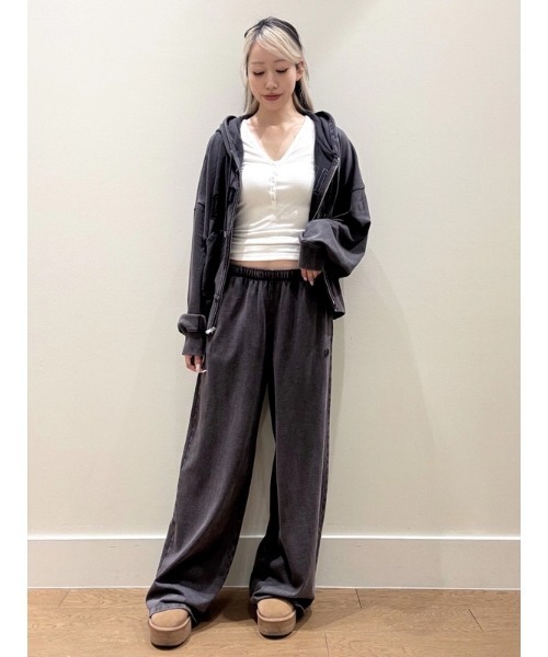 セール】フレンチテリー オーバーサイズ GAP1969ロゴ ジップアップ