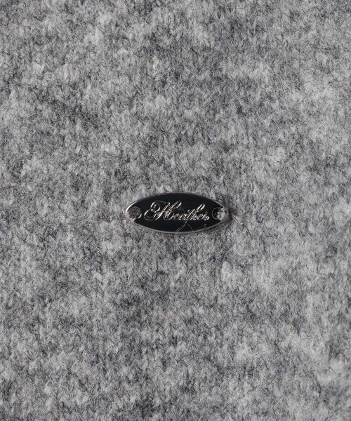 Heather(ヘザー)の「クルミボタンカーディガン 645576(カーディガン/ボレロ・レディース・グレー/ブラック/アイボリー・FREE)」の22枚目の写真